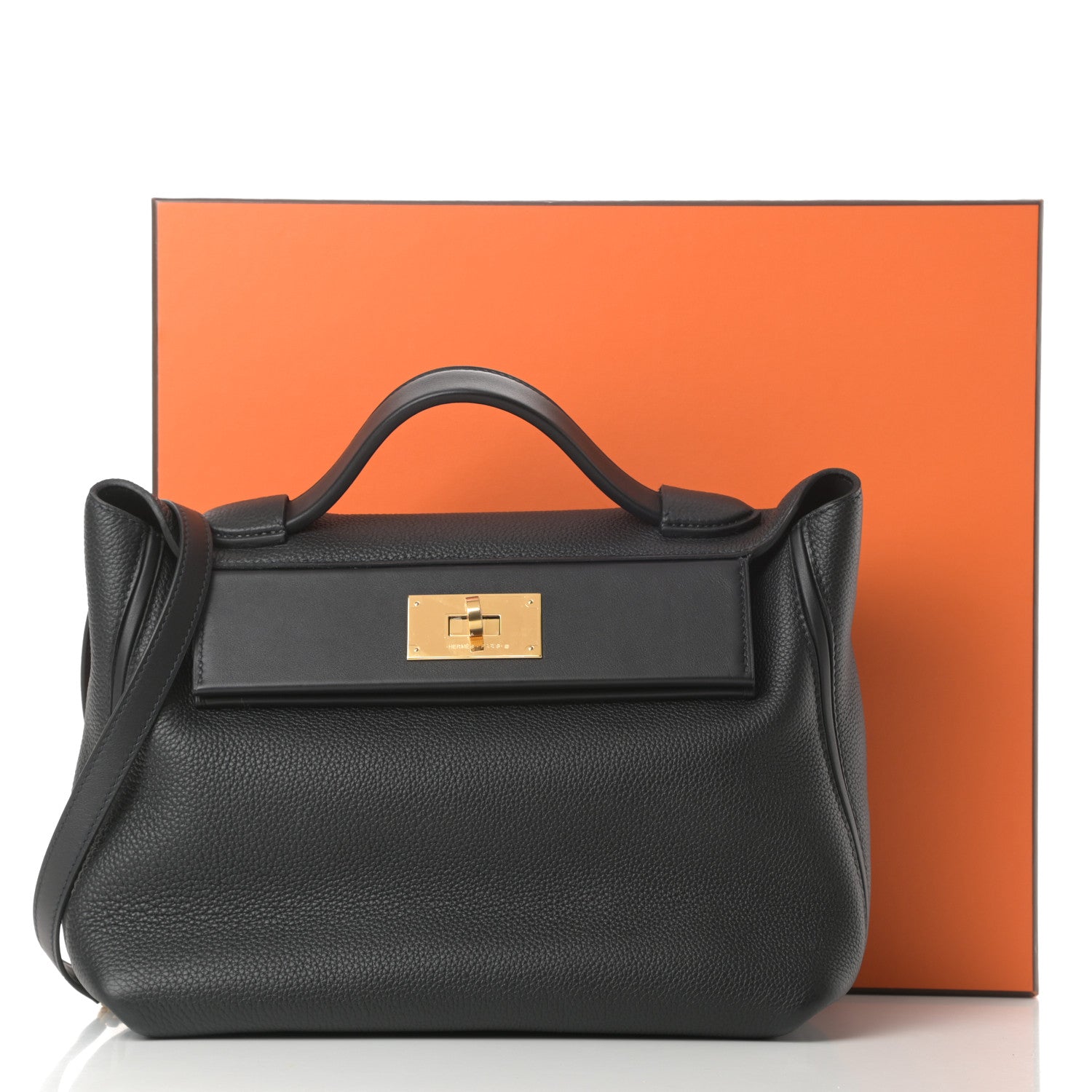 Hermes Taurillon Maurice Swift 24/24 29 Black 11 of 11