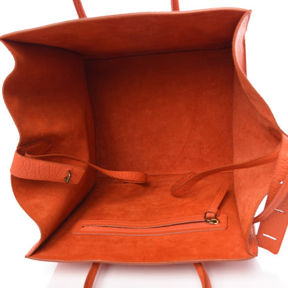 Celine Bullhide Calfskin Medium Phantom Luggage Burnt Orange 5 of 11