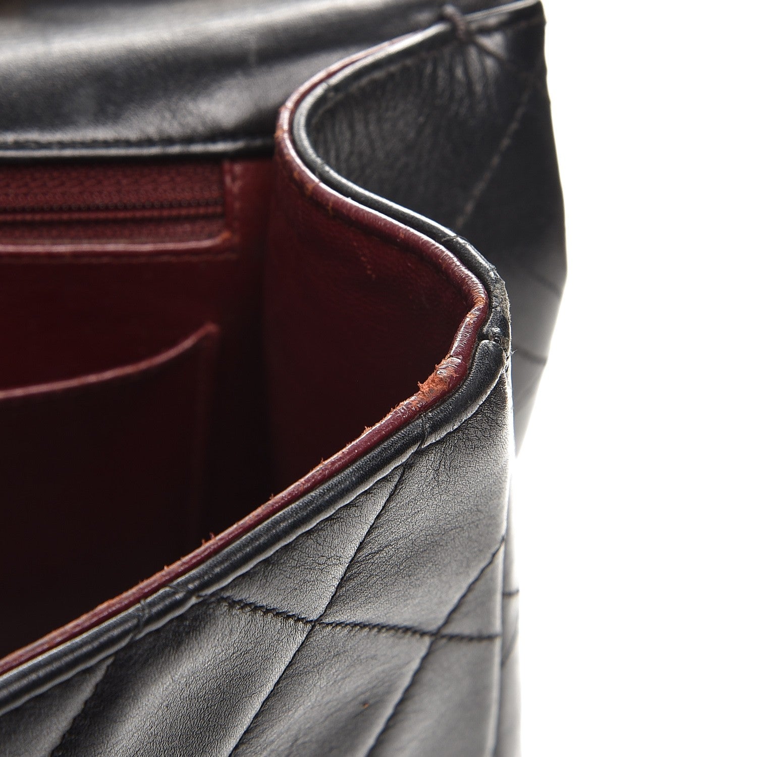 Chanel Lambskin XL Jumbo Flap Black 8 of 18