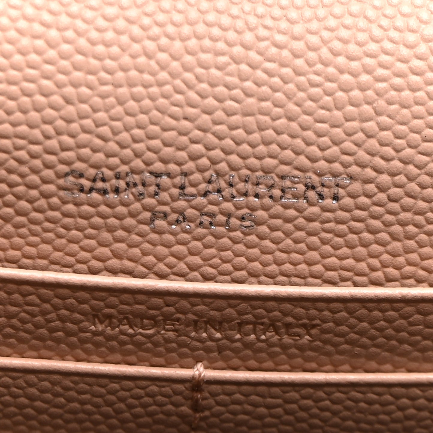 Grain De Poudre Classic Monogram Kate Tassel Chain Wallet Pale Pink
