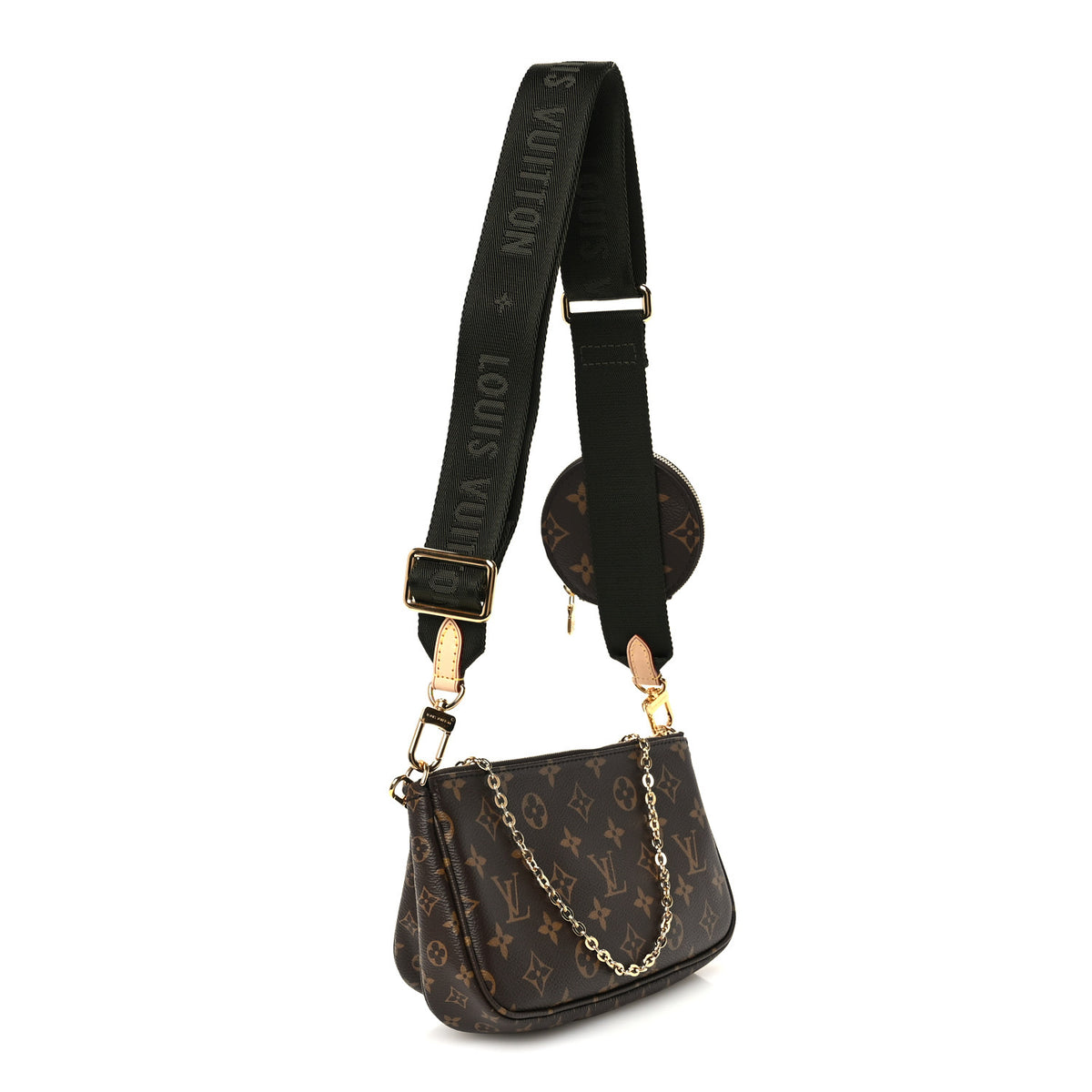 Louis Vuitton Monogram Multi Pochette Accessories Kaki 3 of 11