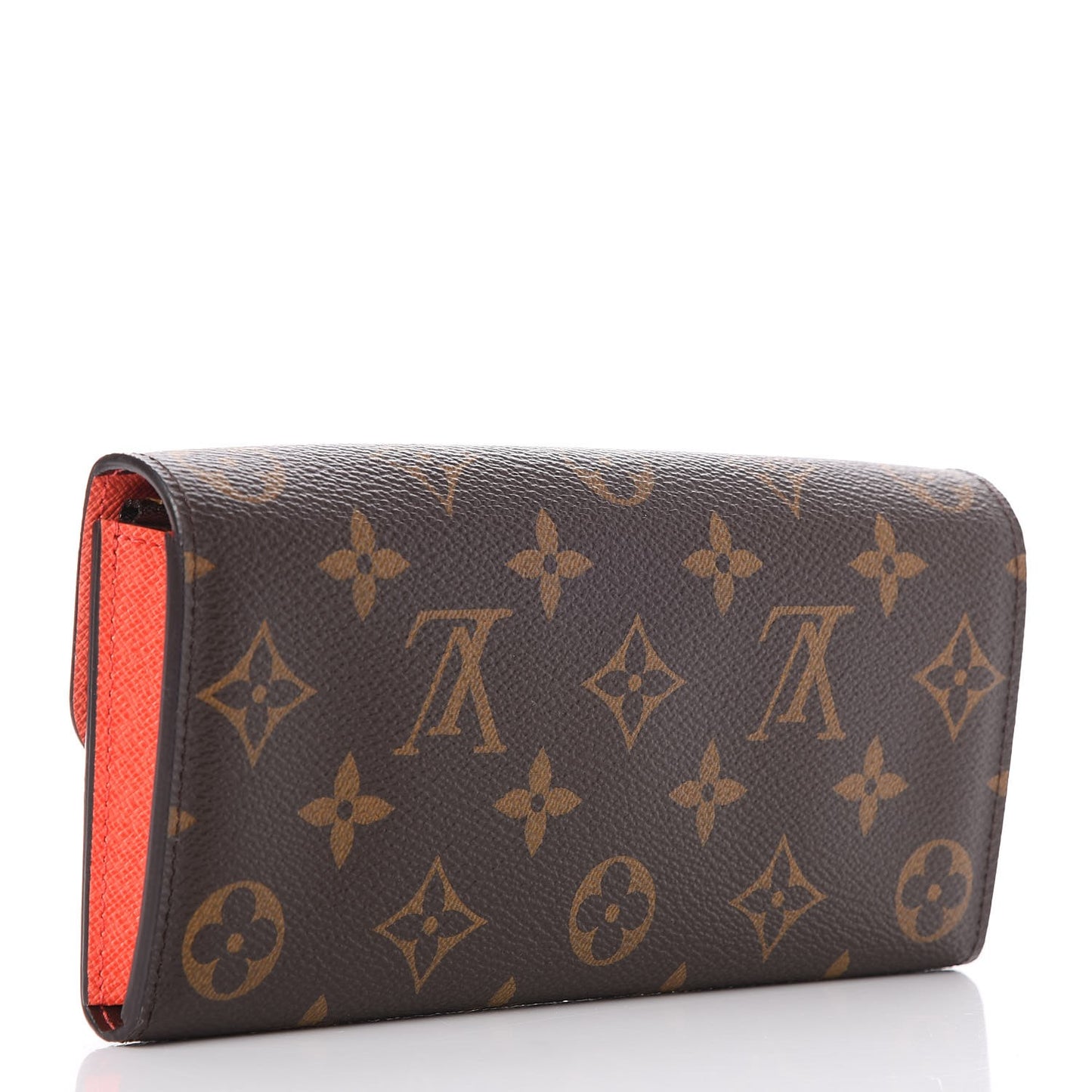 Monogram Emilie Wallet Poppy