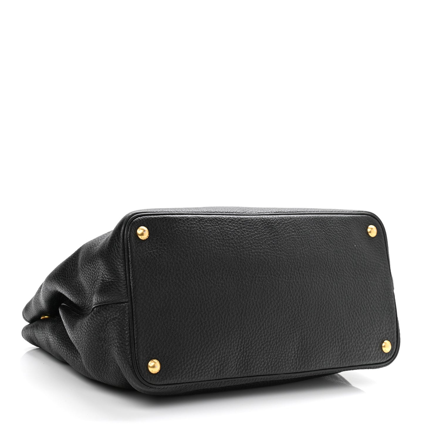 Vitello Daino Tote Black