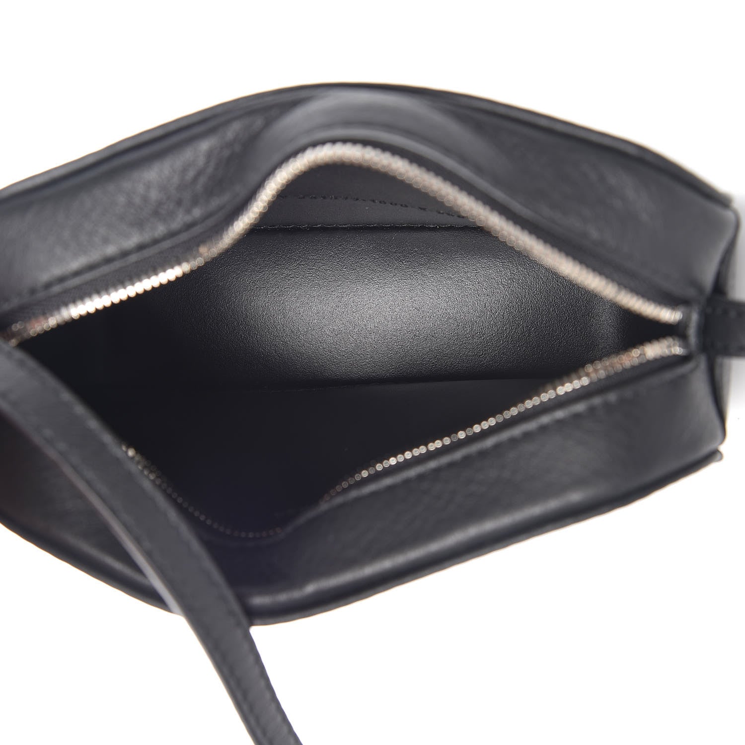Balenciaga Calfskin Logo XS Everyday Camera Bag Black 5 of 8