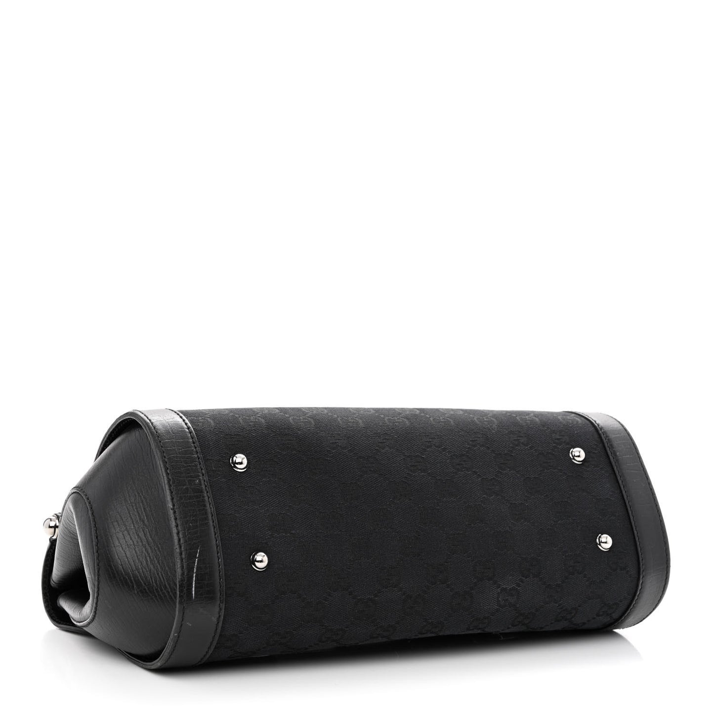 Monogram Bamboo Bullet Bag Black
