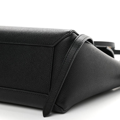 Celine Grained Calfskin Micro Belt Bag Black 11 of 11
