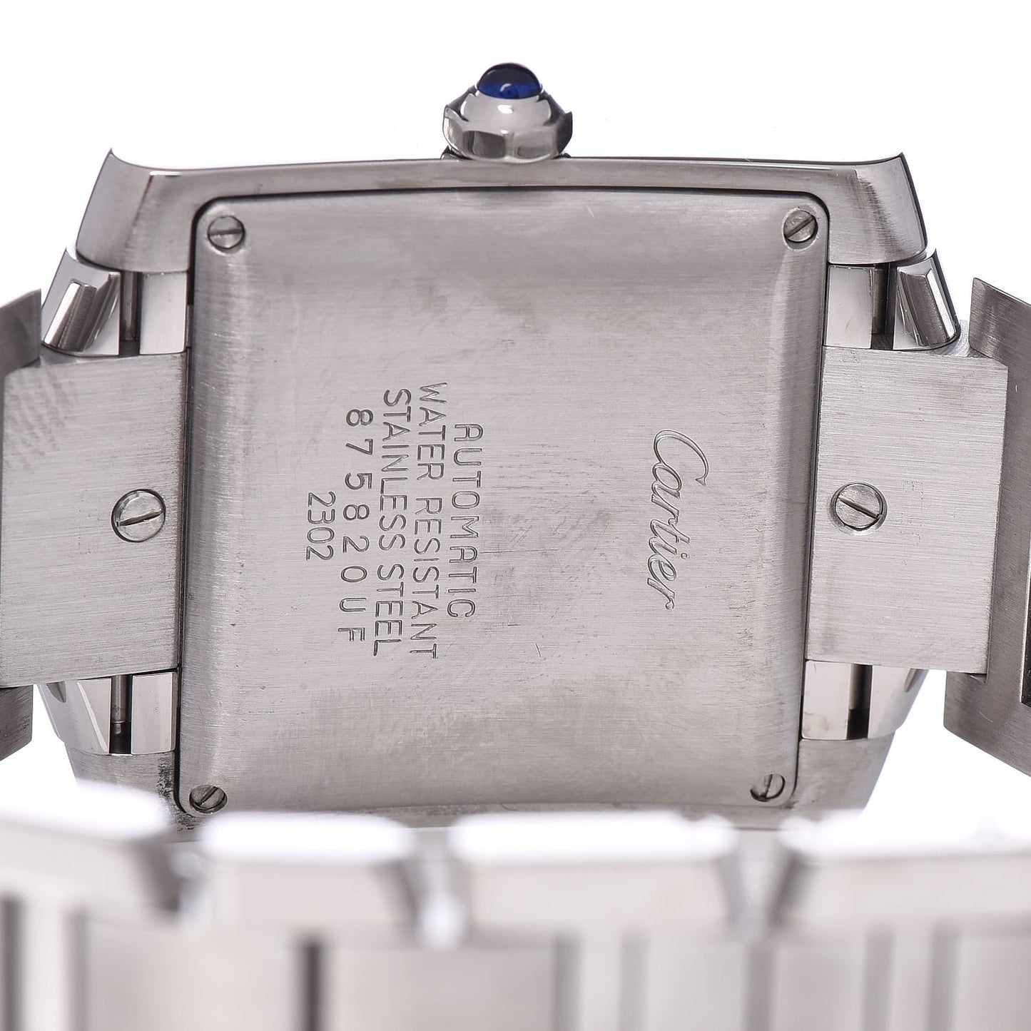 Stainless Steel 28mm Tank Francaise Automatic Watch