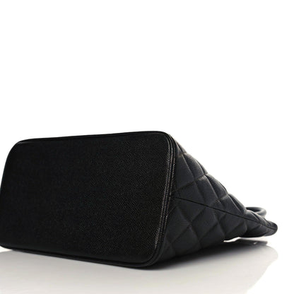 Chanel Caviar Quilted Medallion Tote Black 7 of 10