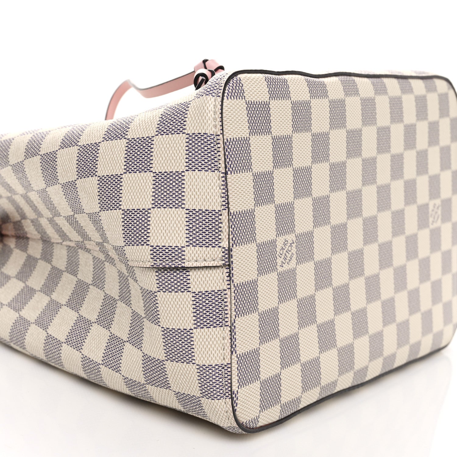 Louis Vuitton Damier Azur Neonoe MM Eau De Rose 8 of 9