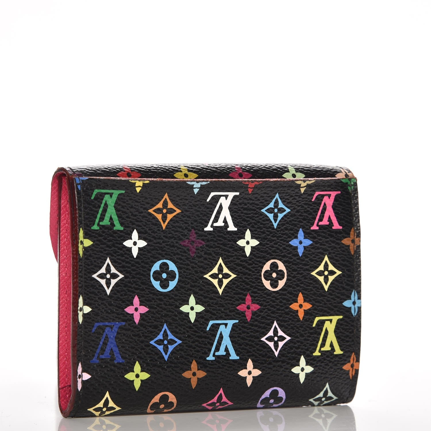 Louis Vuitton Monogram Multicolor Business Card Holder Black Grenade 3 of 6