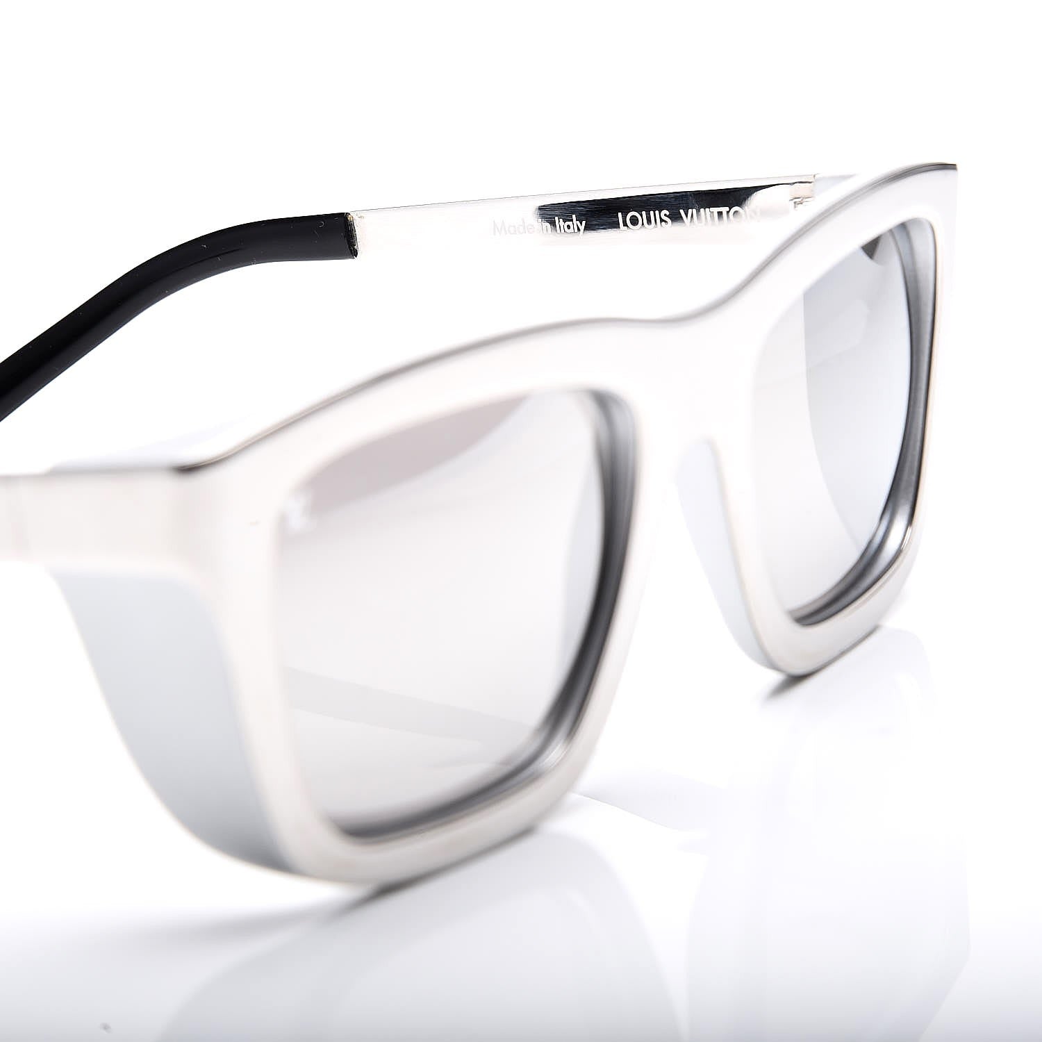 Louis Vuitton Mirrored Sunglasses Z0751W Silver 6 of 10