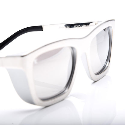 Louis Vuitton Mirrored Sunglasses Z0751W Silver 6 of 10