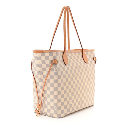 Louis Vuitton Damier Azur Neo Neverfull MM 4 of 14