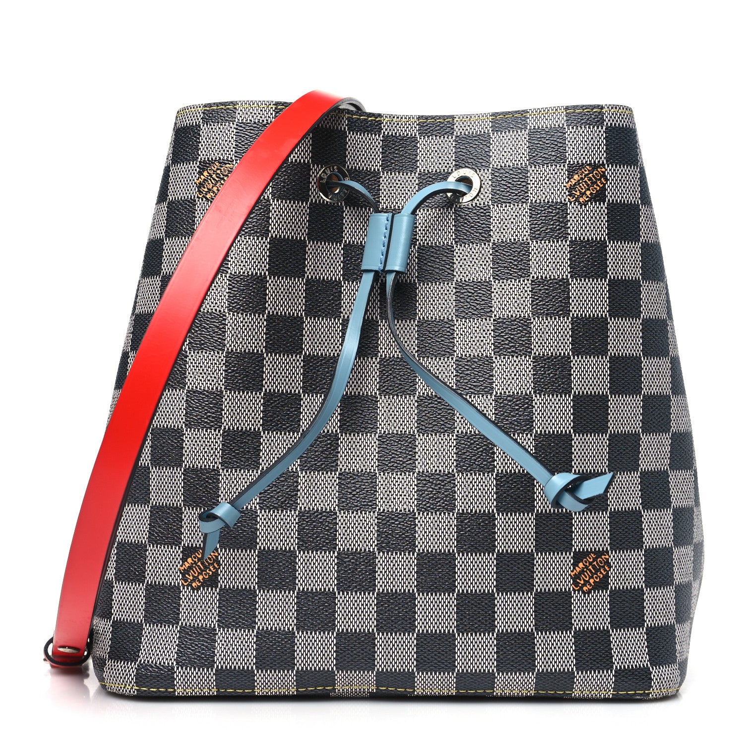 Louis Vuitton Damier Neonoe Black White 1 of 10