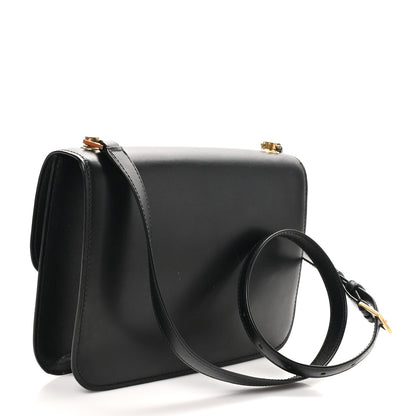 Saint Laurent Smooth Calfskin Carre Satchel Black 2 of 12
