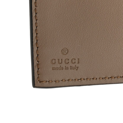 Gucci GG Supreme Monogram Dionysus Card Case Wallet Beige Taupe 6 of 7