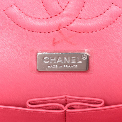 Chanel Tweed Crystal Bead Flower Embellished Quilted Medium Double Flap Pink 6 of 10