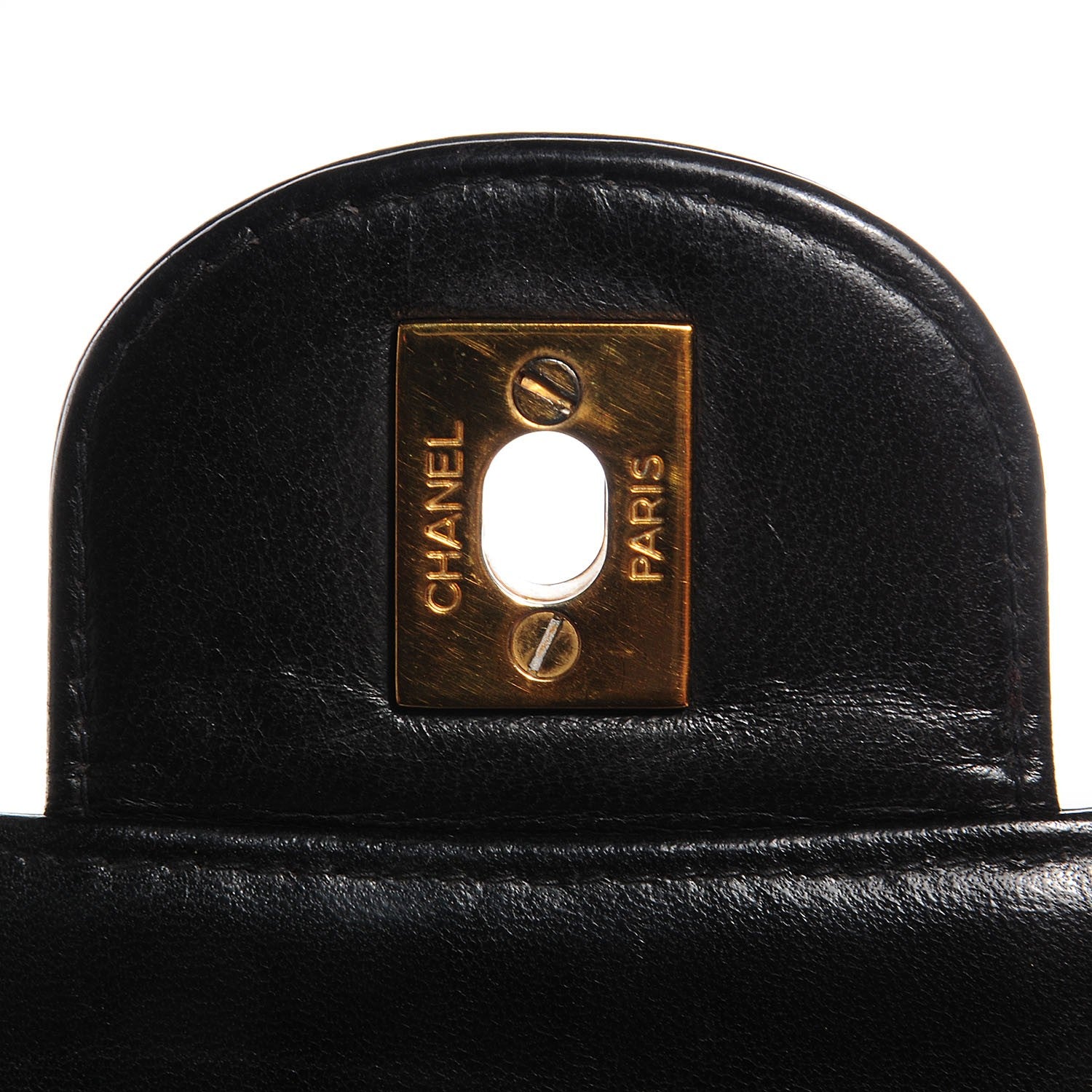 Chanel Lambskin Quilted Jumbo Single Flap Black 6 of 9