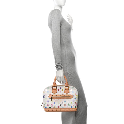 Louis Vuitton Monogram Multicolor Alma PM White 2 of 13