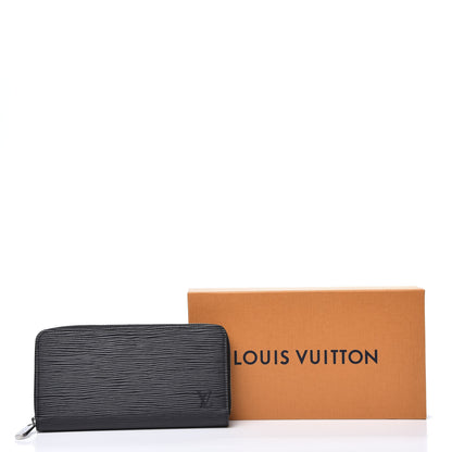 Louis Vuitton Epi Zippy Wallet Black 9 of 9