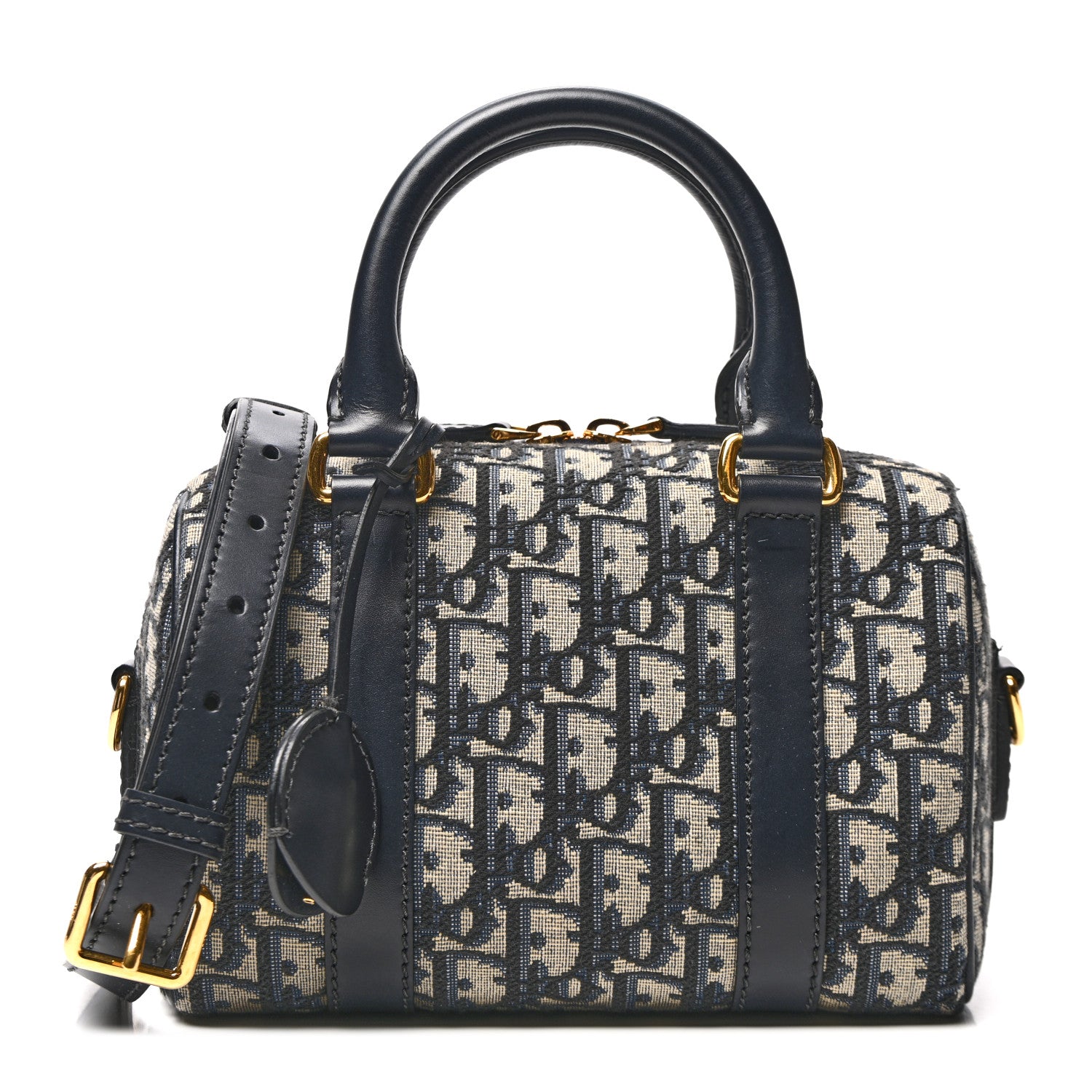 Christian Dior Oblique Groove 20 Bag Blue 1 of 10
