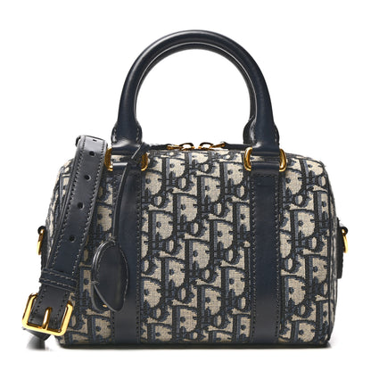 Christian Dior Oblique Groove 20 Bag Blue 1 of 10