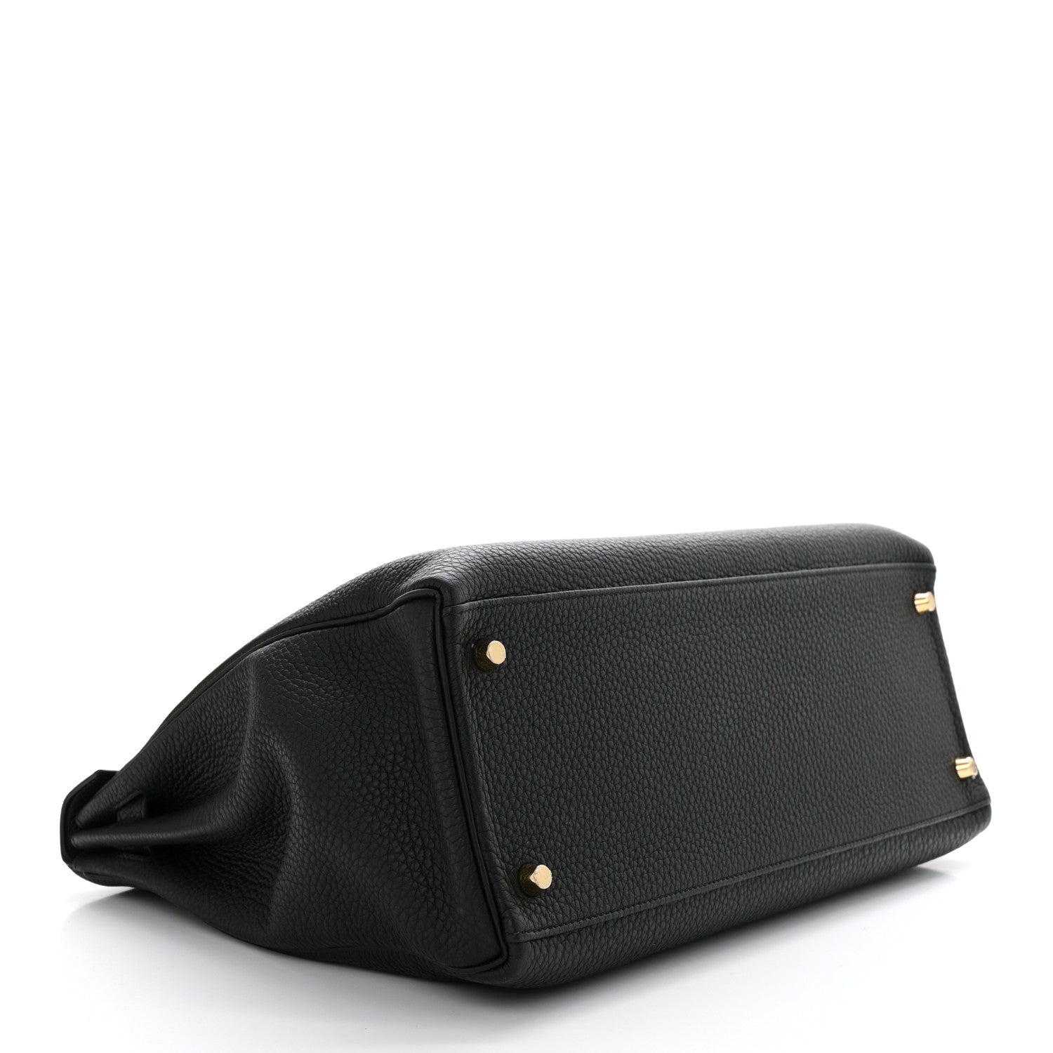 Hermes Taurillon Clemence Kelly Retourne 35 Black 4 of 10