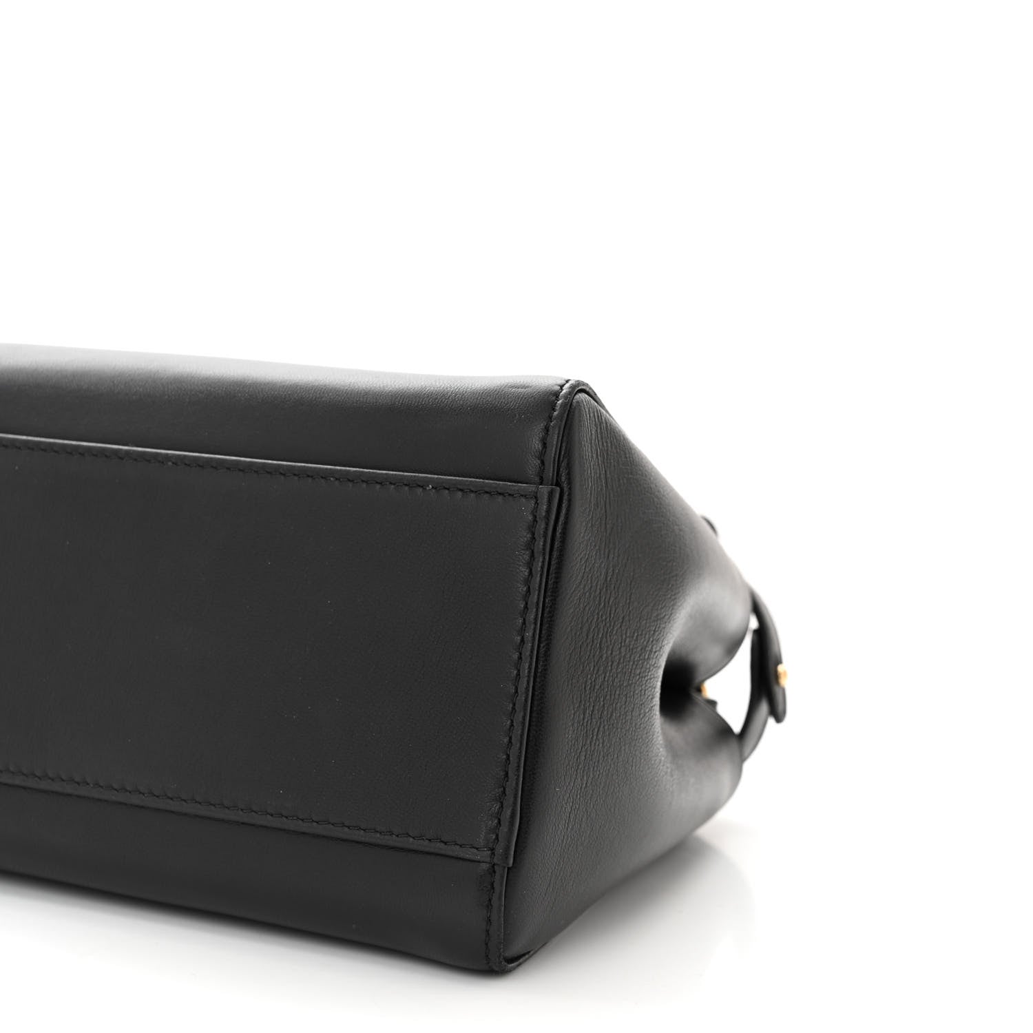 Fendi Nappa Mini Peekaboo Iconic Satchel Black 11 of 12