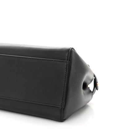 Fendi Nappa Mini Peekaboo Iconic Satchel Black 11 of 12