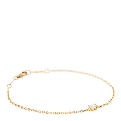 Anita Ko 18K Yellow Gold Diamond Marquise Chain Bracelet 1 of 4