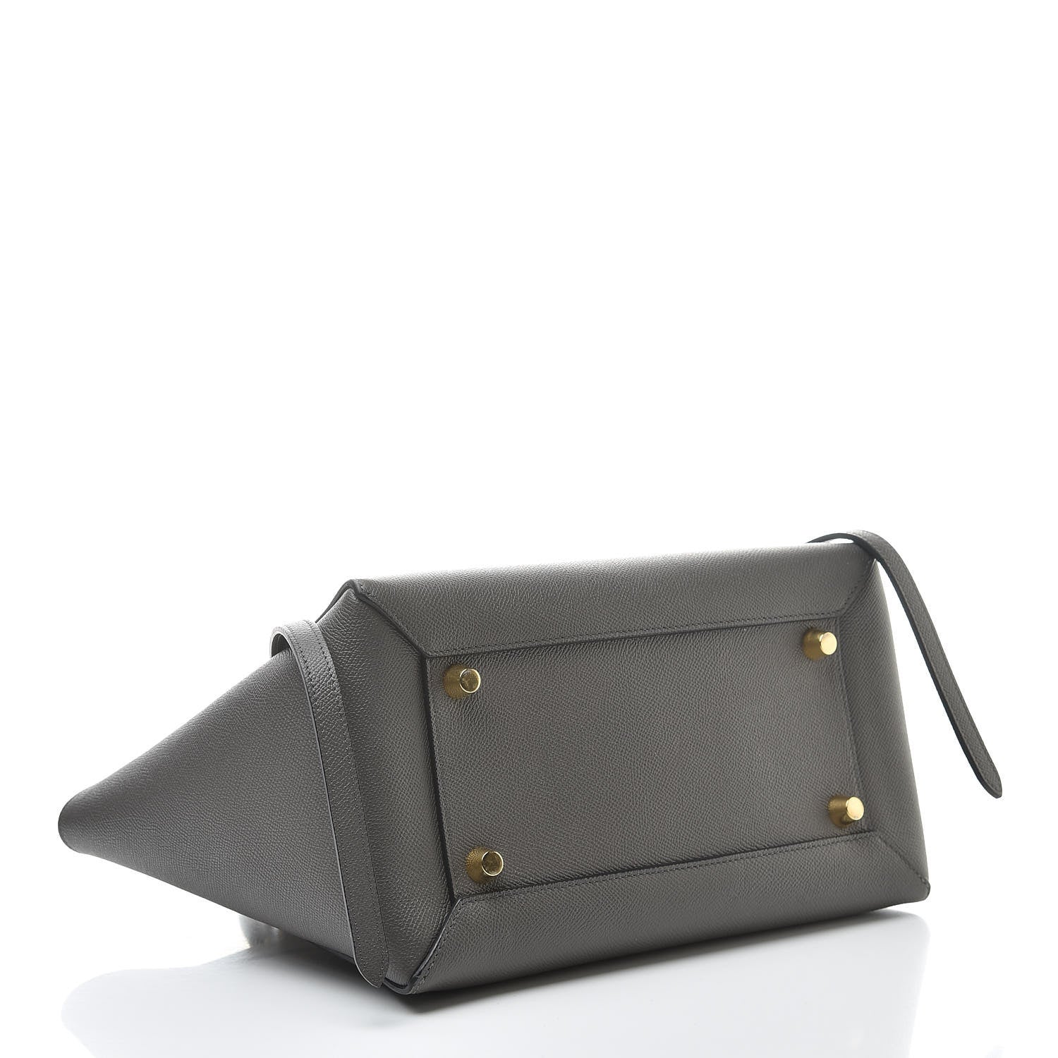 Celine Grained Calfskin Mini Belt Bag Grey 4 of 14