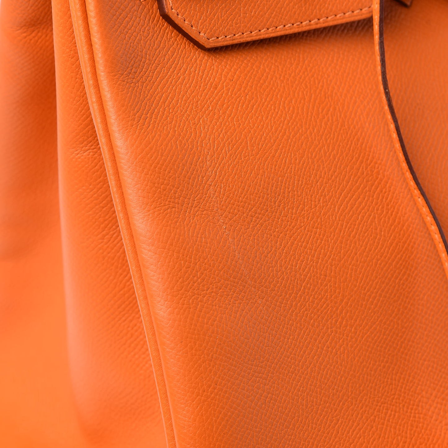 Epsom Birkin 35 Orange