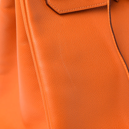 Hermes Epsom Birkin 35 Orange 35 of 41