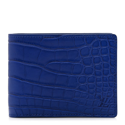 Louis Vuitton Crocodile Multiple Wallet Iceberg 1 of 7