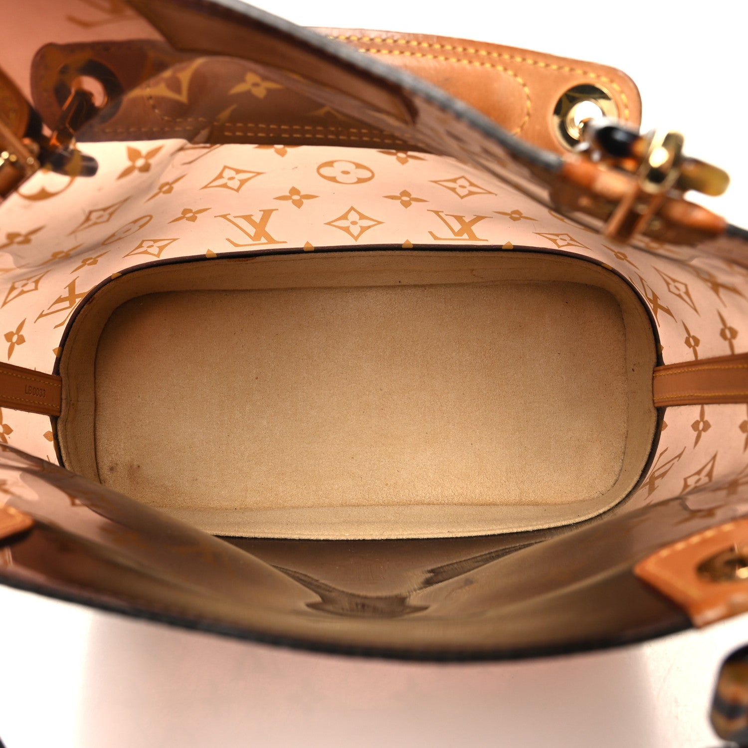 Louis Vuitton Vinyl Cabas Ambre PM 6 of 16