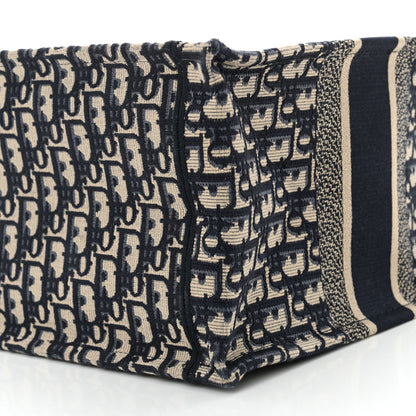 Christian Dior Oblique Medium Book Tote Blue Multicolor 10 of 11