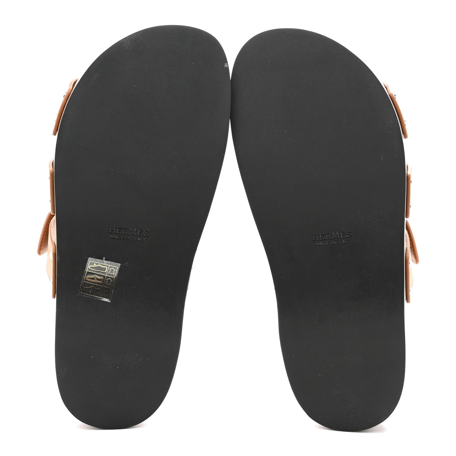 Hermes Calfskin Womens Kos Clog 38 Naturel 6 of 10