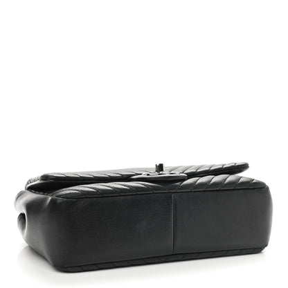 Chanel Lambskin Small CC Crossing Flap Black 3 of 8