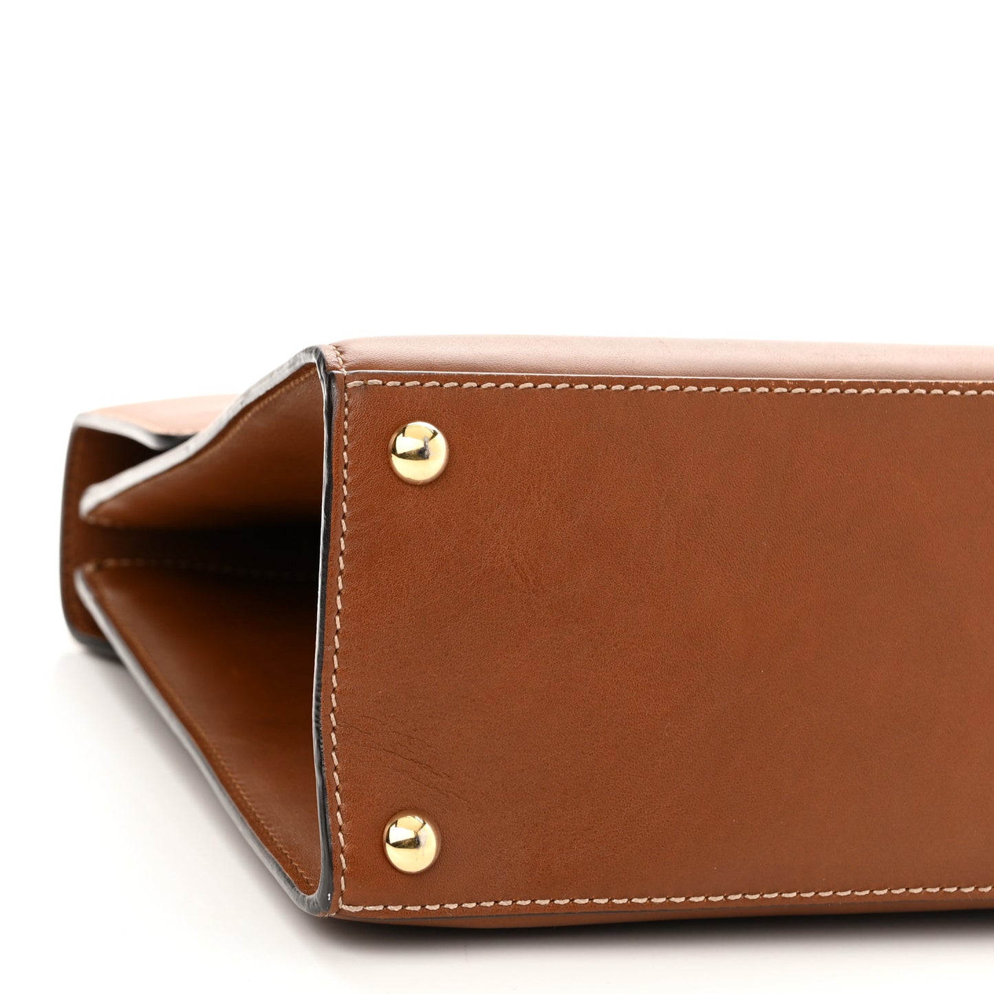 Calfskin Medium Padlock Signature Top Handle Bag Cuir