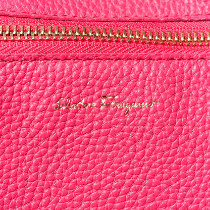 Salvatore Ferragamo Calfskin Mimi Tote Begonia 6 of 8