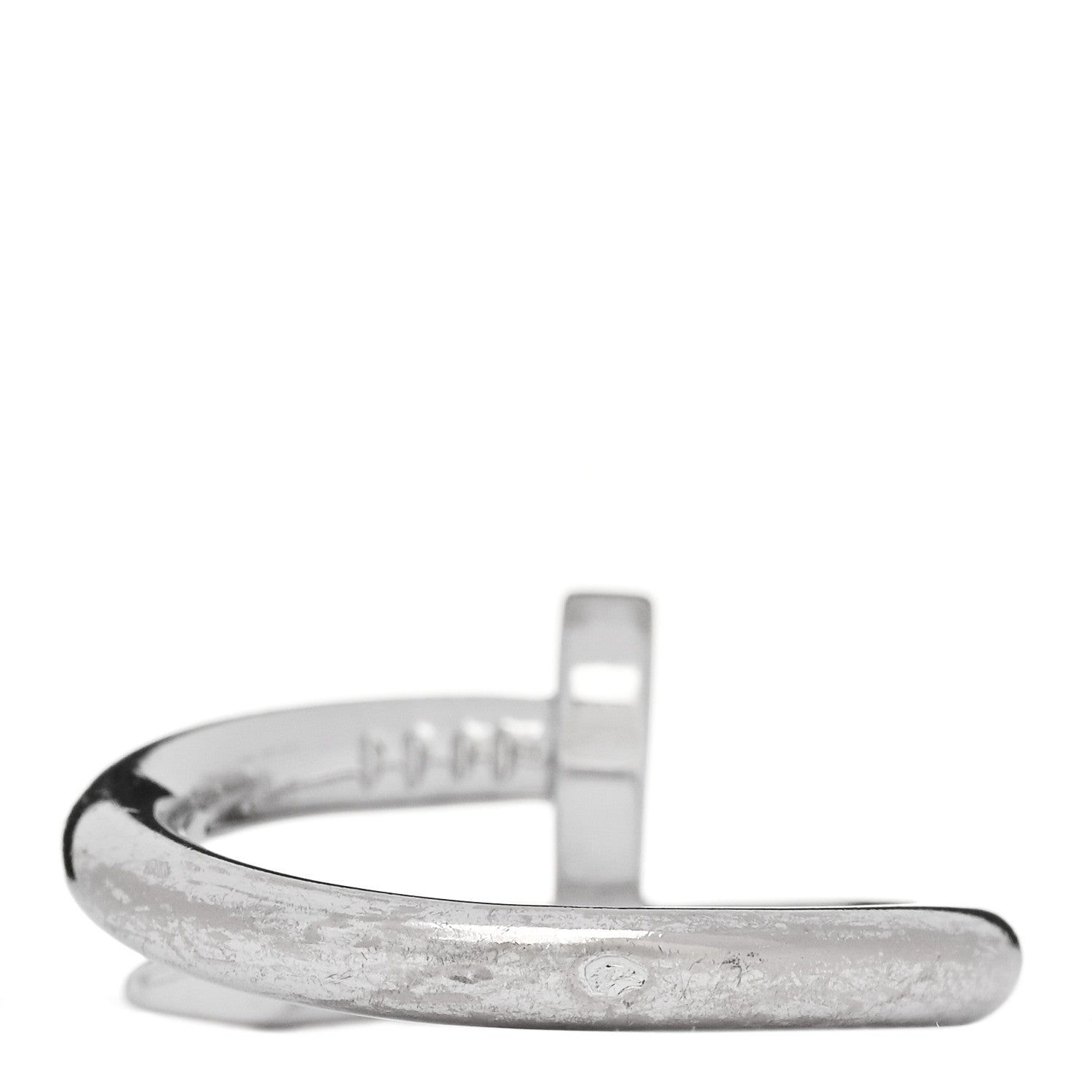 Cartier 18K White Gold Juste Un Clou Ring 53 6.25 3 of 6