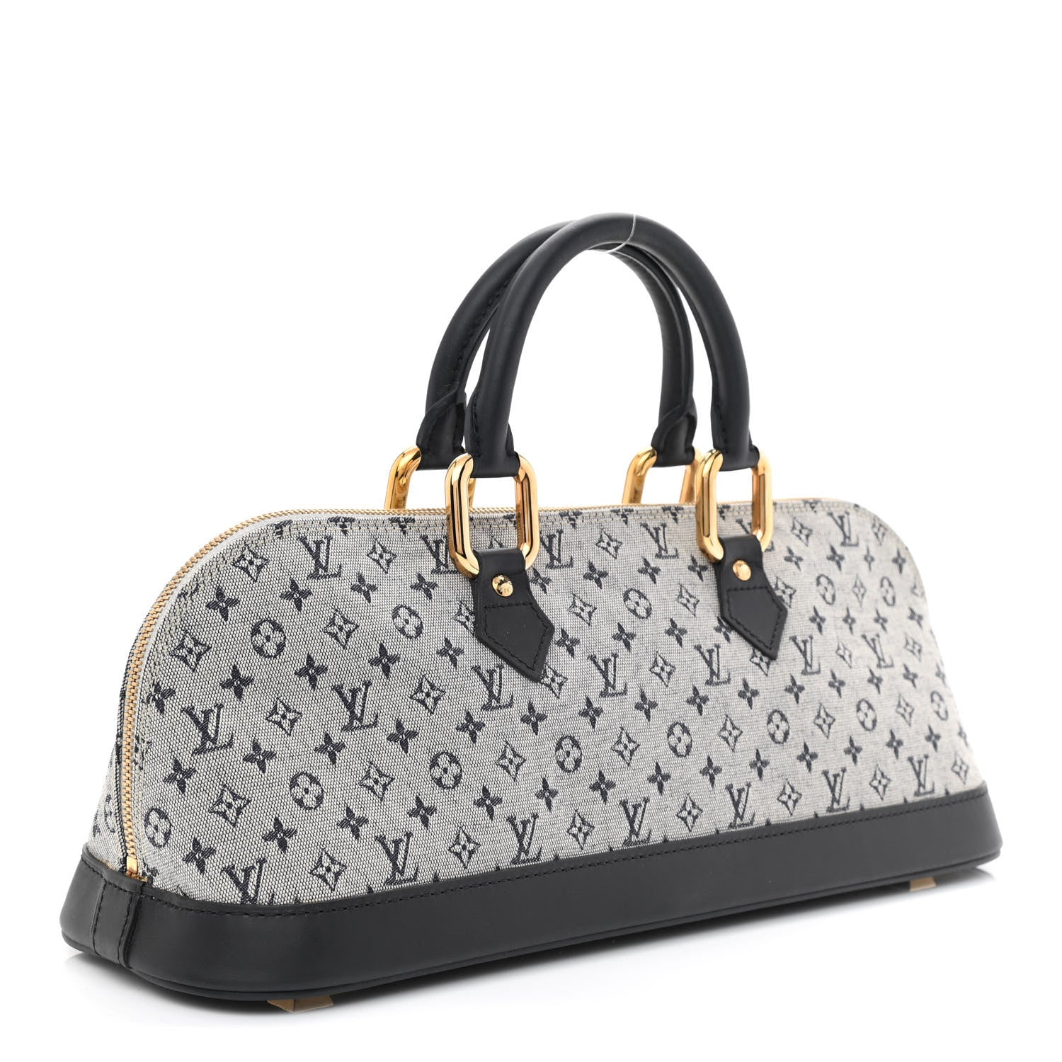 Louis Vuitton Mini Monogram Alma Long Blue 3 of 12