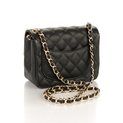 Chanel Caviar Quilted Mini Square Flap Black 4 of 8