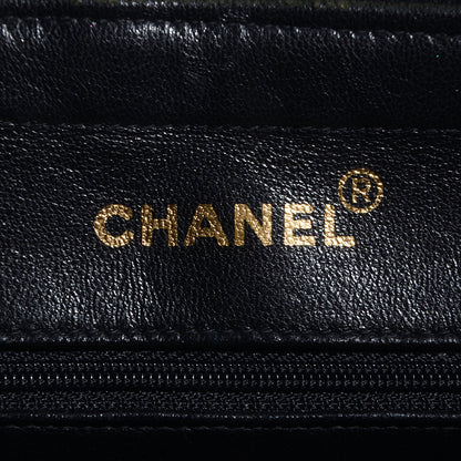 Chanel Lambskin Quilted Shoulder Bag Black 7 of 8