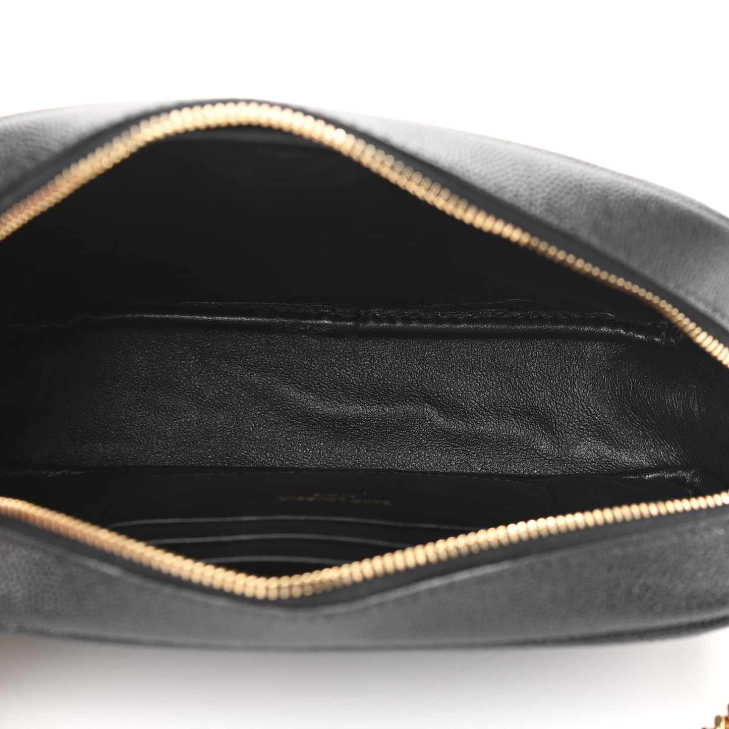Grain De Poudre Matelasse Monogram Mini Lou Camera Bag Black