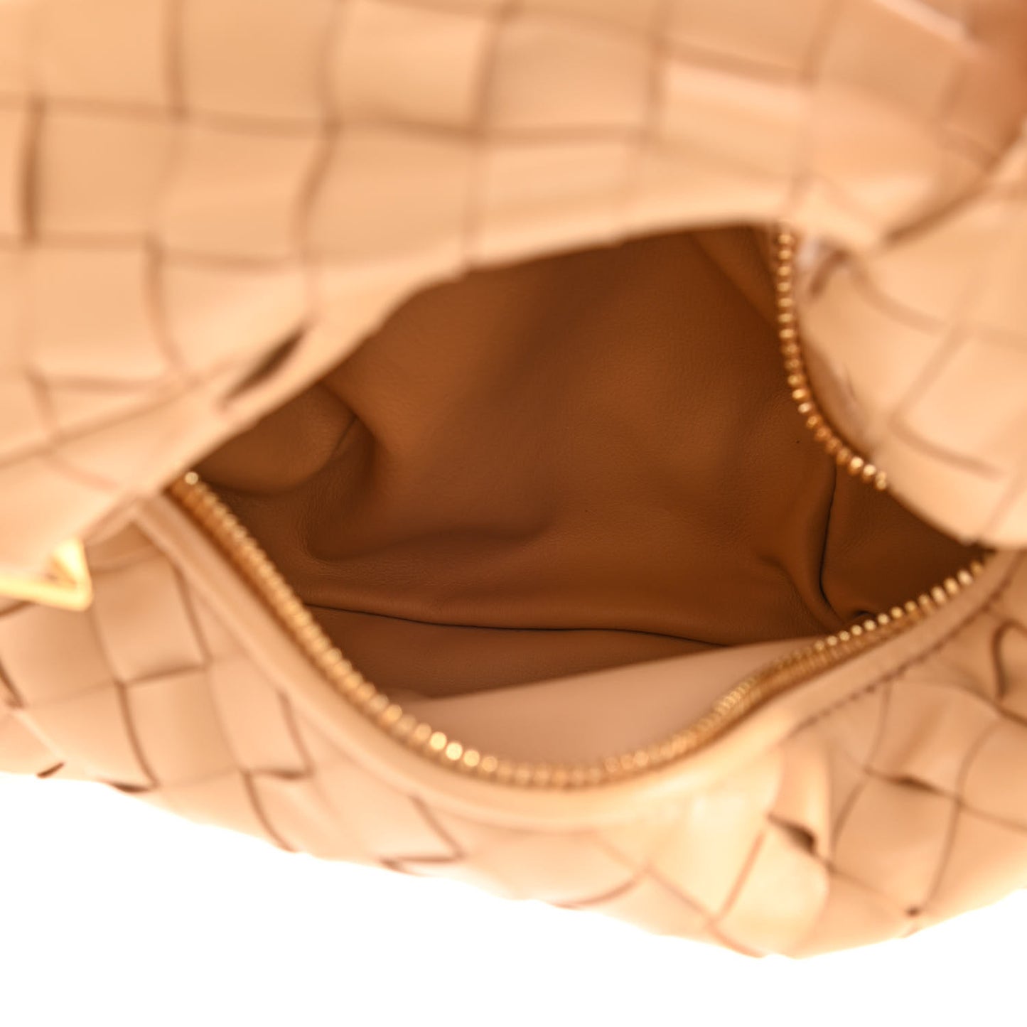 Nappa Intrecciato Mini Jodie Almond