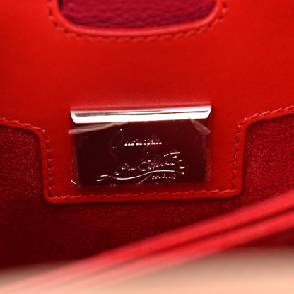 Christian Louboutin Calfskin Empire Patent Studded Medium Paloma Loulou 6 of 16