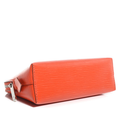 Louis Vuitton Epi Cosmetic Pouch Piment 4 of 7