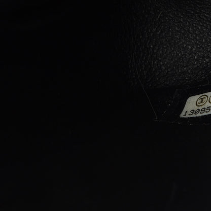 Chanel Tweed East West Flap Black White 9 of 9