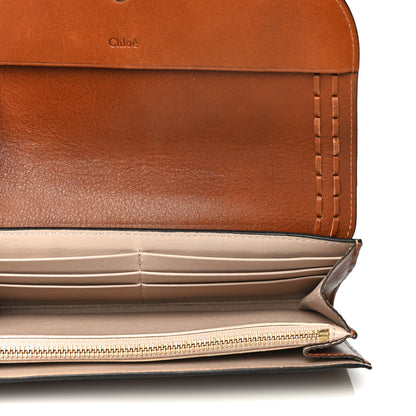 Chloe Calfskin Hudson Long Wallet Caramel 5 of 17
